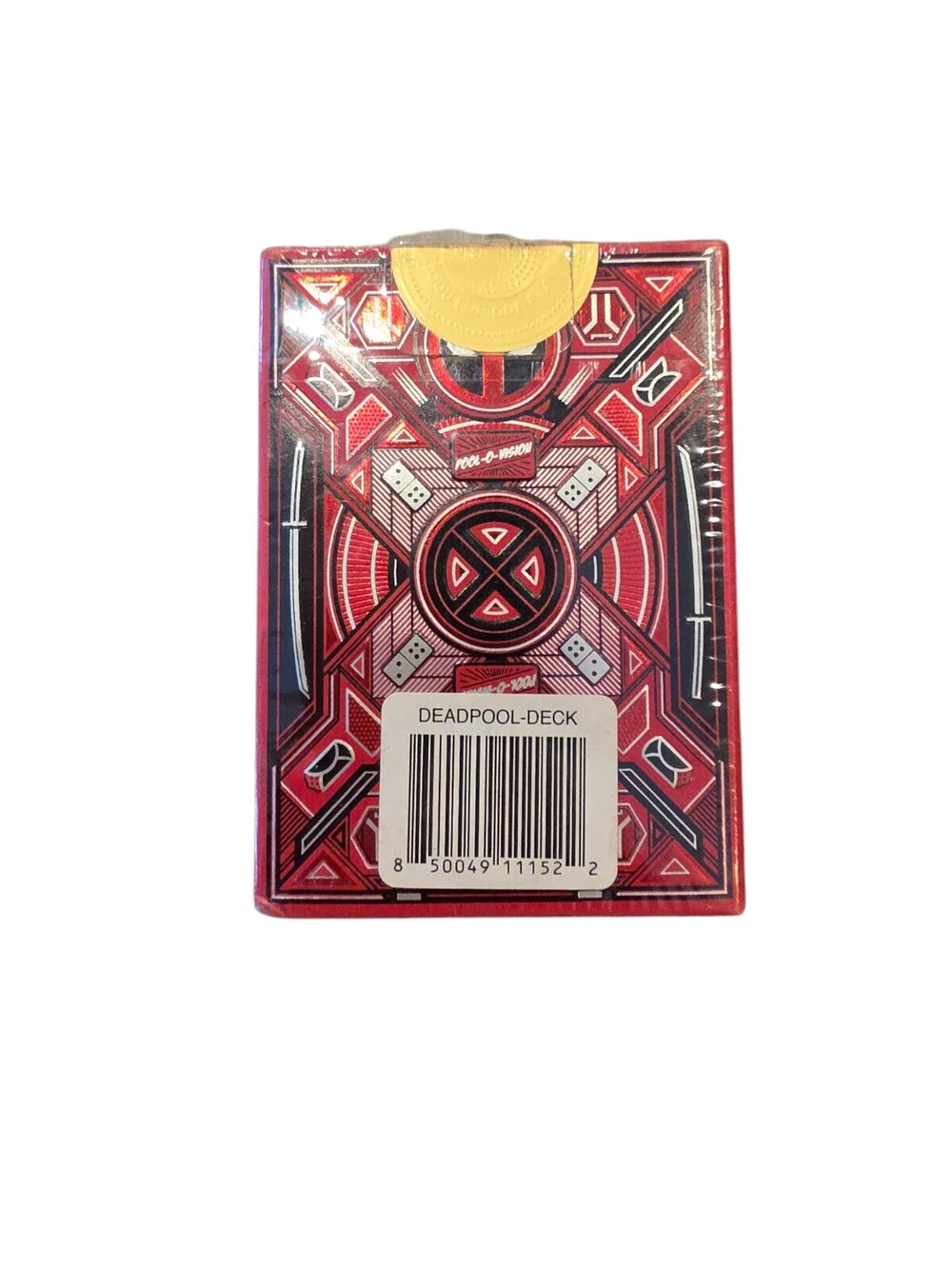 Official Marvel Studios Deadpool Playing Cards produced by theory11
